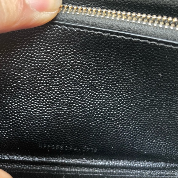 🖤 YSL Saint Laurent Monogram Cassandre Matelassé WOC In Grain De Poudre Leather - Picture 6 of 8